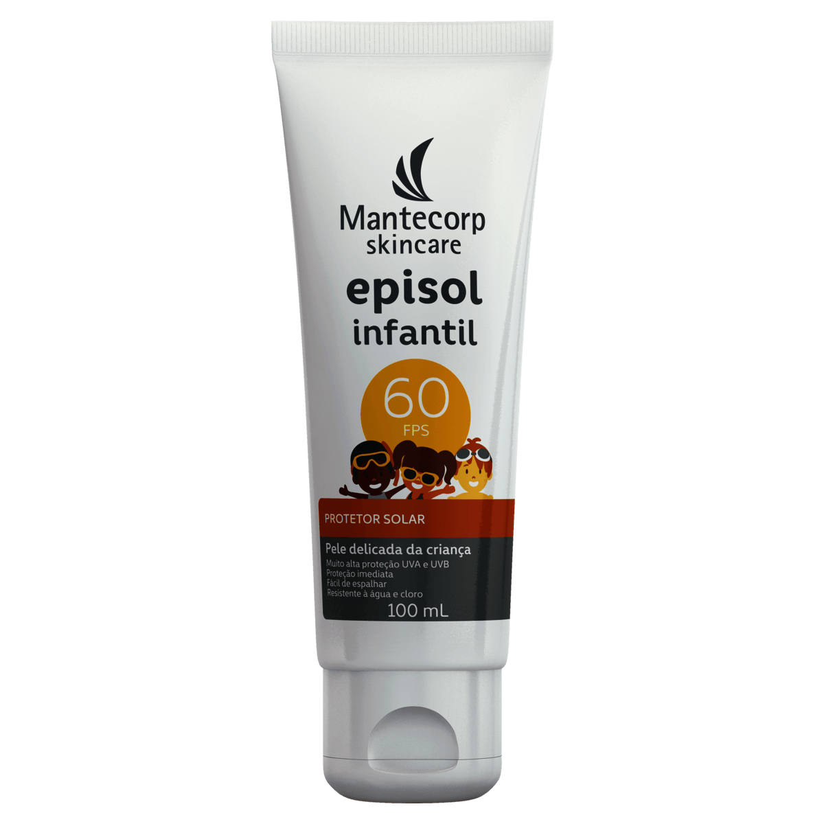 Protetor Solar FPS60 Episol Infantil 100mL - Imagem 1